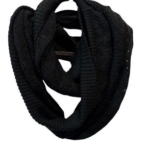 The Limited Women’s Black Infinity Cowl Scarf Millennial Fashion